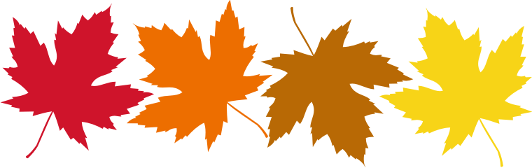 Fall leaves maple leaf clip art