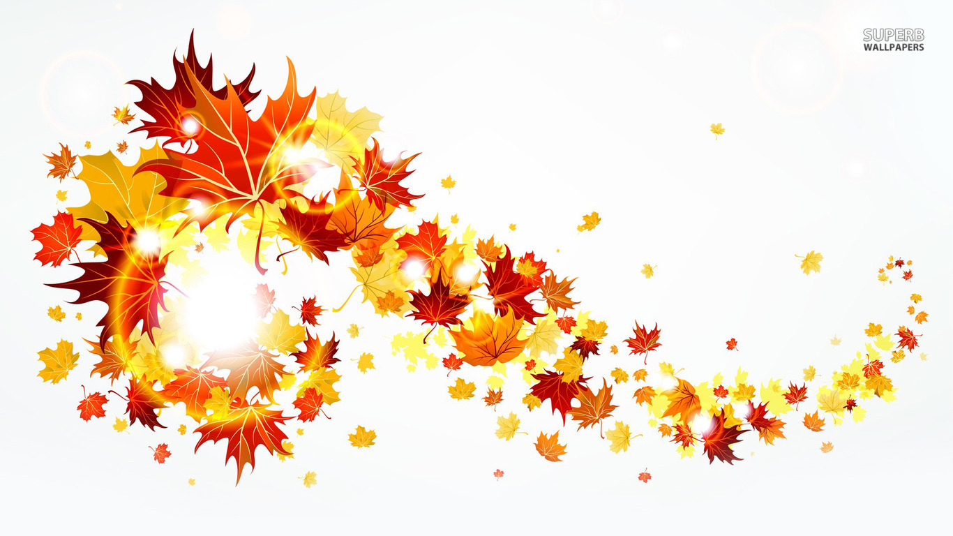 Fall leaves you can use it as background for your website in the clip art