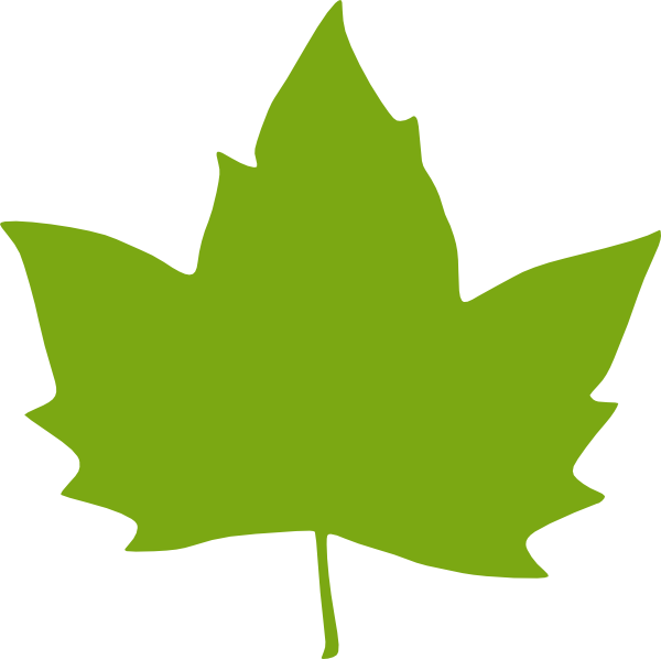 Green leaf clip art at vector clip art online royalty