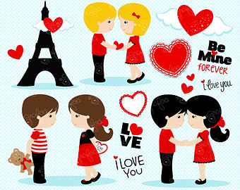 Happy valentines day clipart