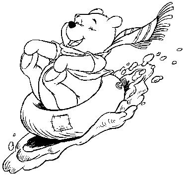 Jo world of winnie the pooh and friends winter clipart 2