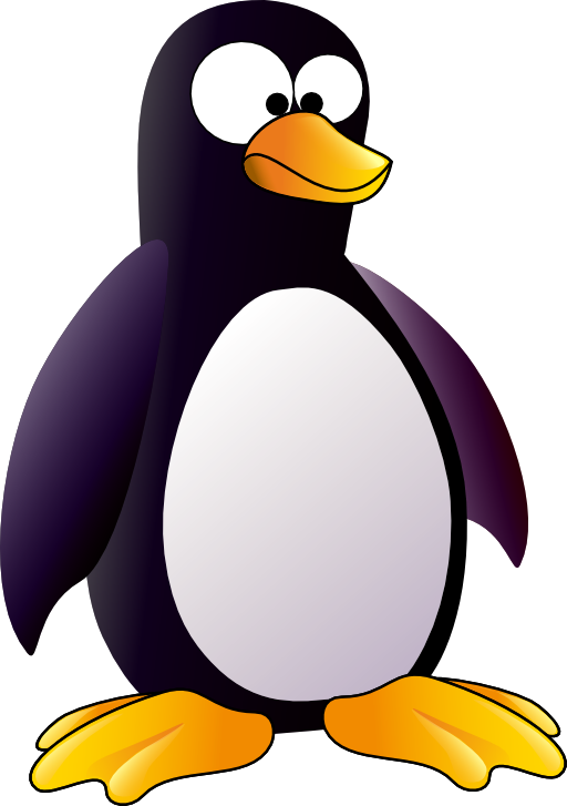Penguin clip art 7