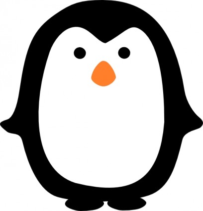 Penguin clip art free vector in open office drawing svg svg