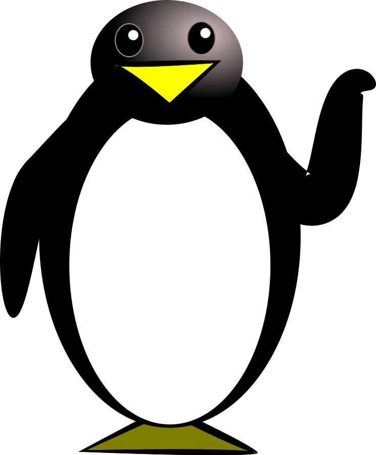 Penguin clipart file tag list clip arts svg file