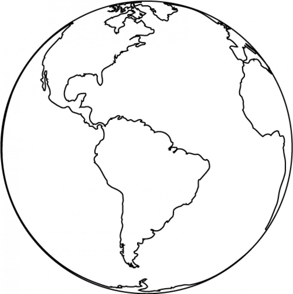 Planet earth clipart black and white pics about space