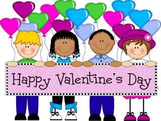 Valentines day clip art for kids new year cards