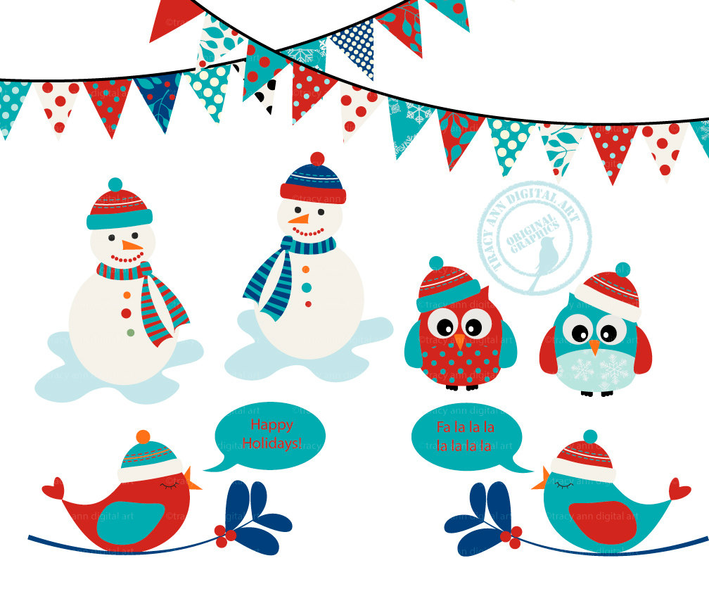 Winter clip art free large images