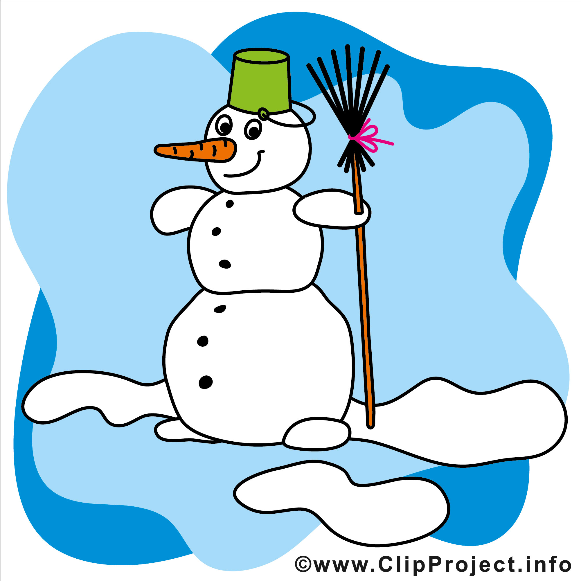 Winter clip art images in high resolution for free