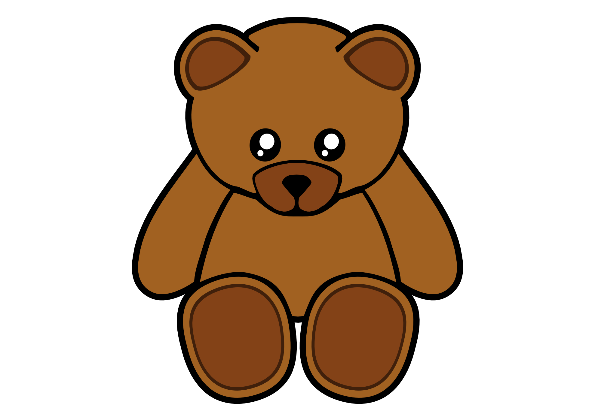 Bear clip art teddy bears paradise 3 image #10541