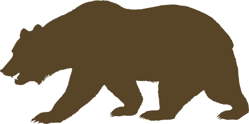 California bear clipart