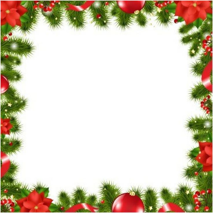 Christmas borders paper borders on frames clip art and free printable
