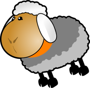 Colored sheep clip art clipart pictures