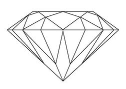 Diamond clip art illustrations diamond clipart vector