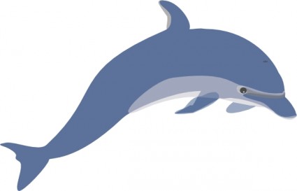 Dolphin clip art free vector in open office drawing svg svg