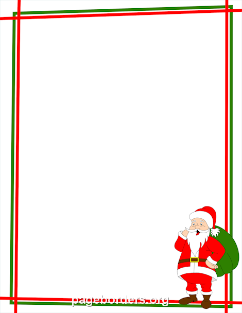 Free christmas borders clip art page borders and vector