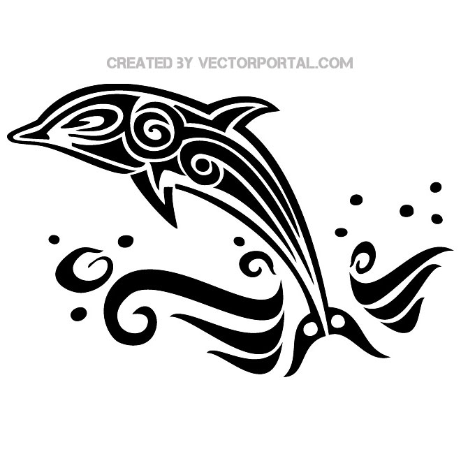 Free dolphin clipart vectors download free vector art