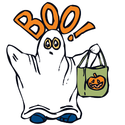 Ghost clipart and vector graphics for halloween 2