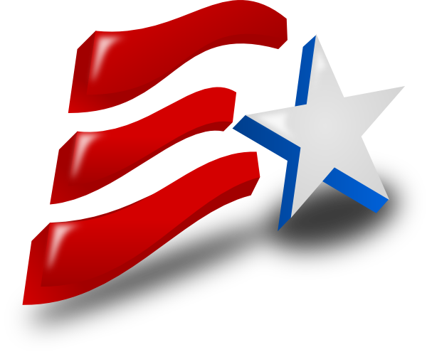 Labor day independence day clip art