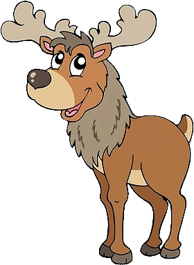 Reindeer christmas clipart and backgrounds