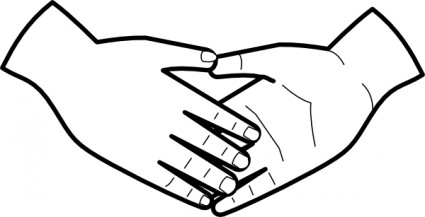 Shaking hands clip art free vector in open office drawing svg