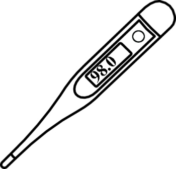 Thermometer clip art 2