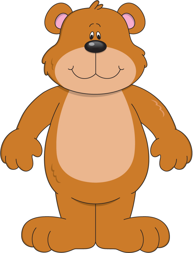 Weather bear clipart