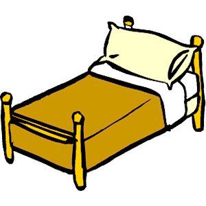 Bed clipart 2
