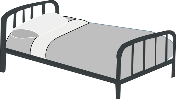 Clipart bed clipart
