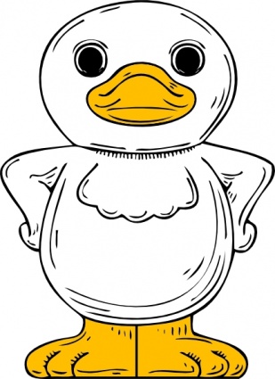 Duck clip art vector duck graphics