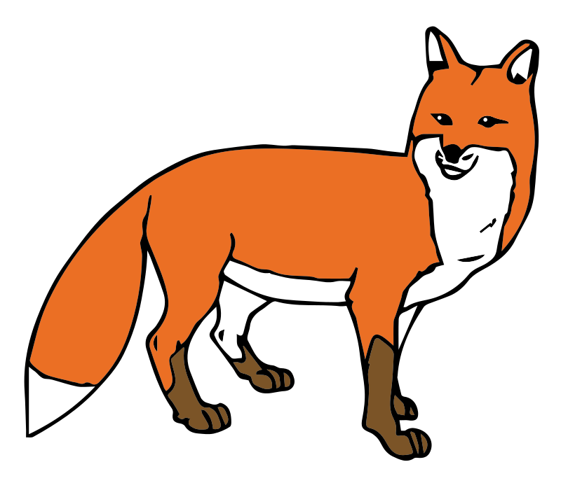 Fox clip art 