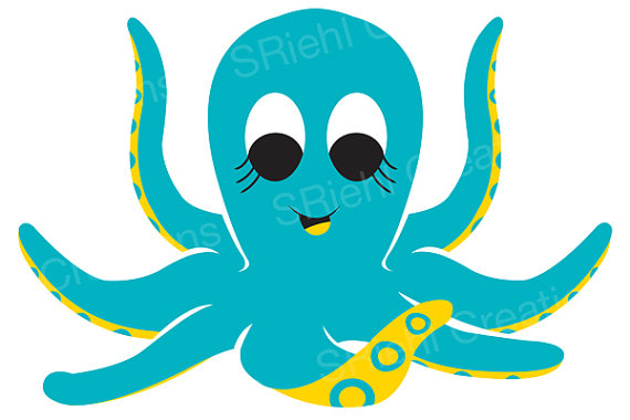 Octopus clipart 6 3