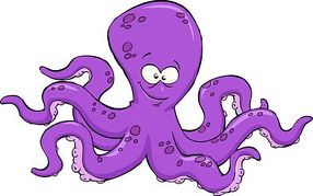 Octopus clipart illustrations 2 octopus clip art vector