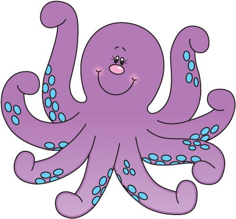 Octopus6 clipart clip art octopuses