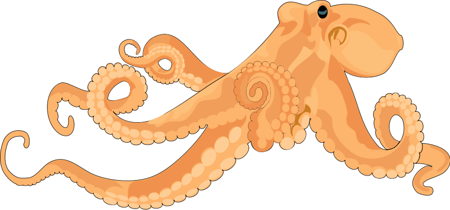 Paul the octopus clipart vector clip art online royalty free