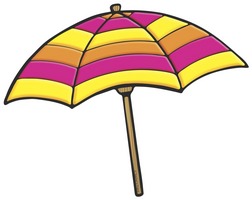 Purple umbrella clipart clipart