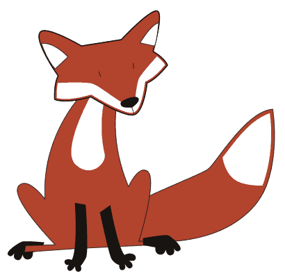 Red fox clipart clipart