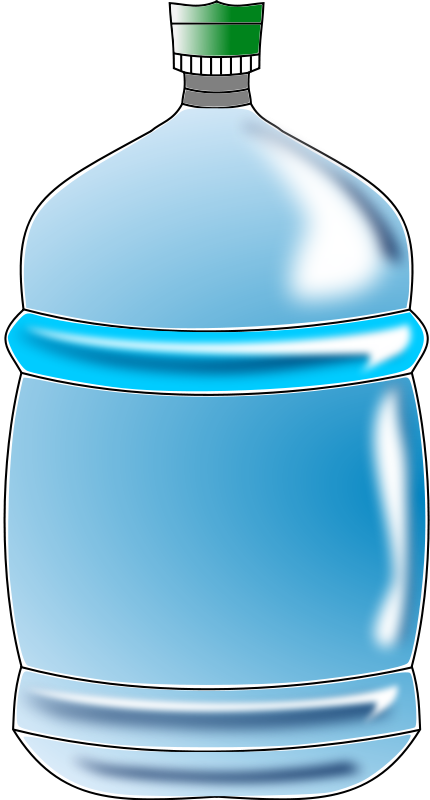 Water bottle clipart 1