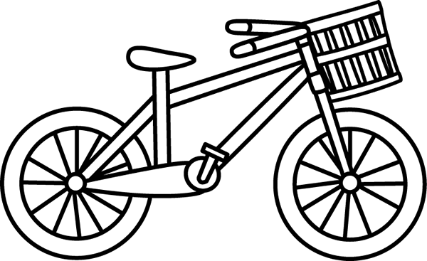 Bike clipart black and white 5 new images