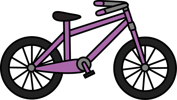 Bike purple bicycle clip art purple bicycle image