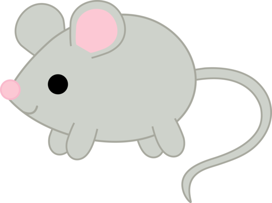 Cute gray mouse 2 free clip art