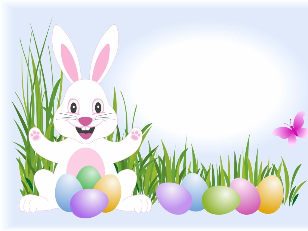 Easter bunny clip art 4