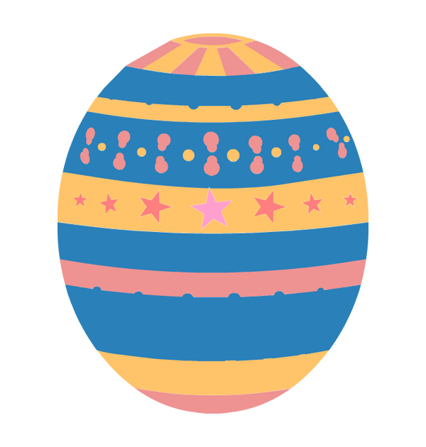 Easter egg clipart 2