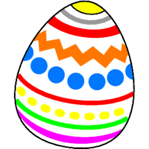 Easter egg clipart