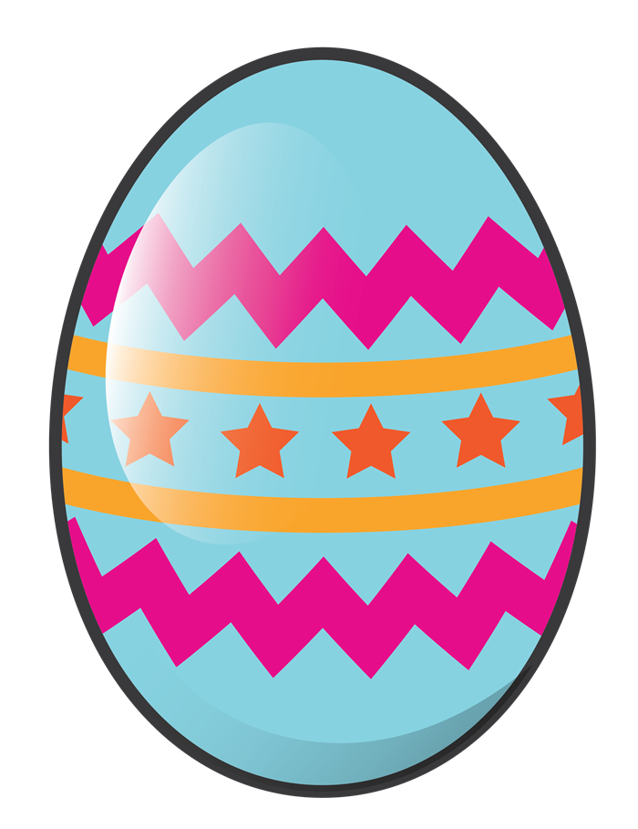 Easter eggs clip art 