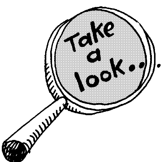 Magnifying glass clip art gallery