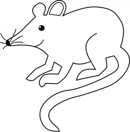 Mouse clip art free vector in open office drawing svg svg 2