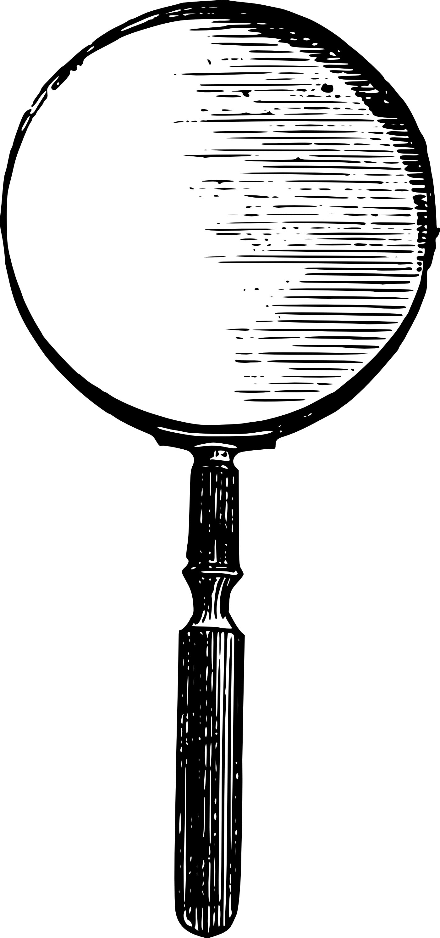Royalty free image vintage magnifying glass vector clip art oh