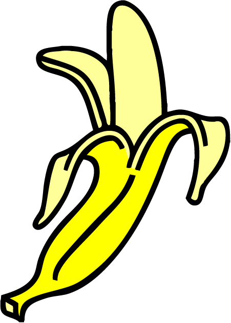 Banana clipart 12