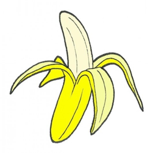 Banana clipart 3