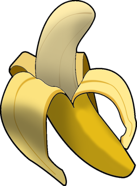 Banana clipart 7